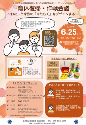 育休復帰・作戦会議